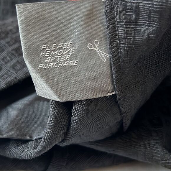 Dana Buchman Women Crop Pants Black Bohemian Rendezvous Size 6 NWT - Picture 10 of 16